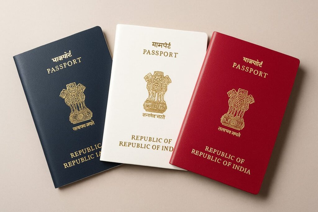 How Many Types of Passport in India