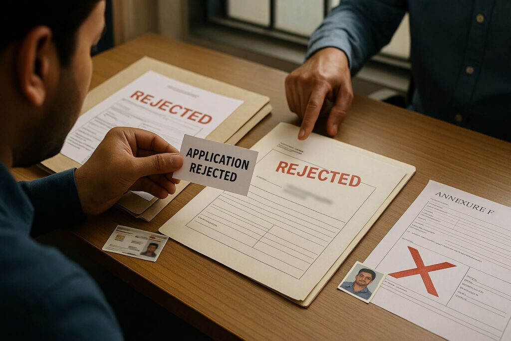 How to Handle a Rejected Passport Application in India?
