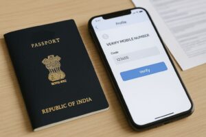 How to Change Mobile Number in Passport India