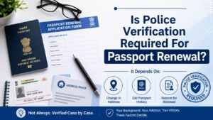 Is Police Verification Required For Passport Renewal?